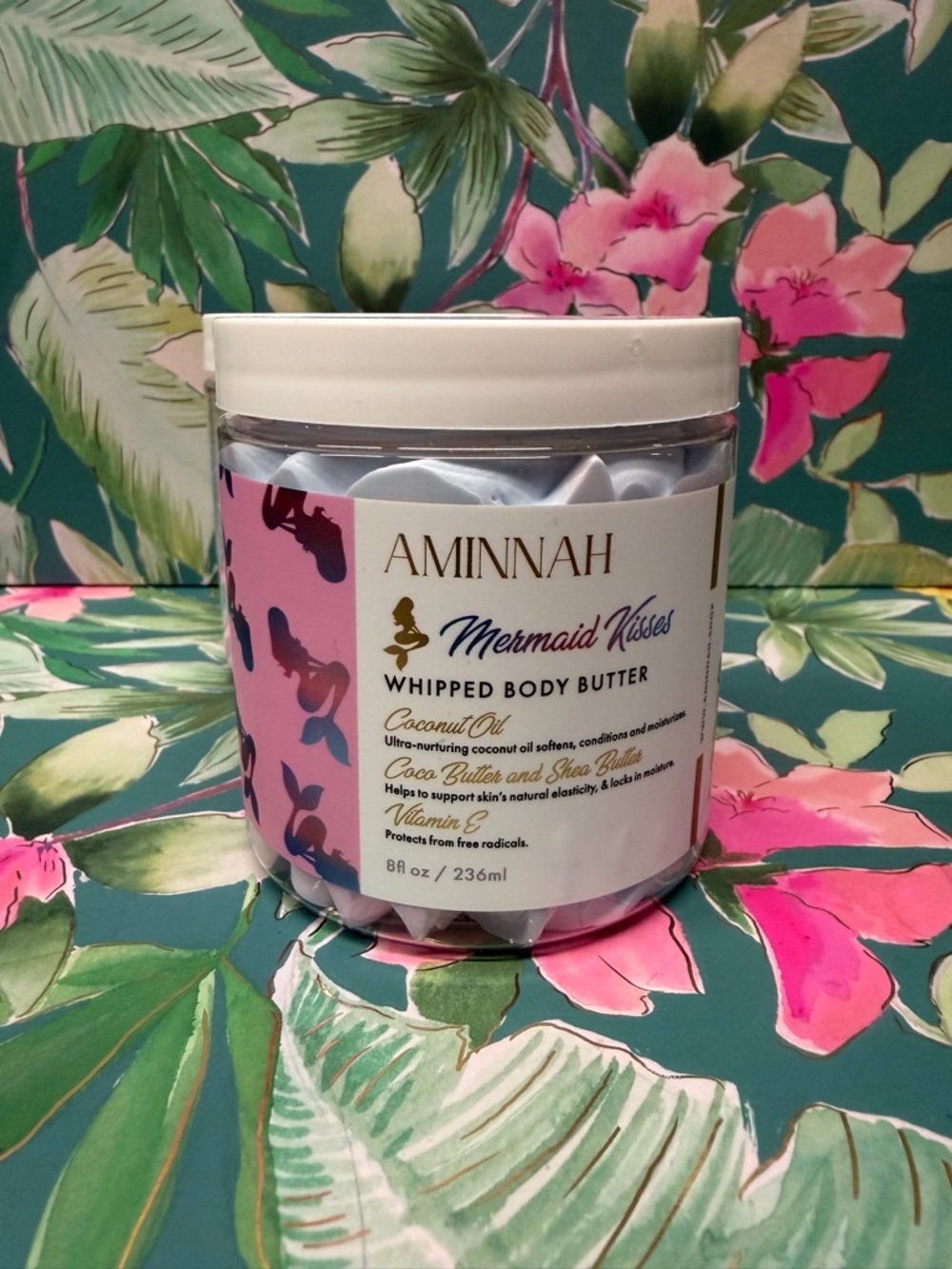 AMINNAH Mermaid Kisses Sugar Scrub & Whipped Body Butter Set NWT - Picture 3 of 7
